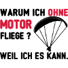 ohne motor paragliding