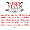 Mein Mann - Geschenk