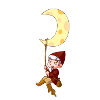 Sandman with moon