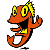 marine smiling fish
