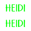 HEIDI die Echte