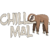 Chill mal Faultier chillen relaxen abhängen