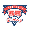 55 Birthday - Congratulations gift