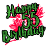 55 Birthday - Congratulations gift