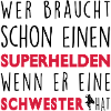 Meine Schwester-Superheld