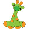Sweet orange spotted monster