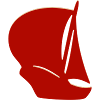 Pirates sailing ship