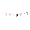Pink and Green Bunting