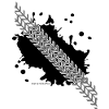 Tire track with whistles