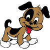 Hund Logo Bunt