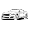Cool Car White