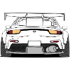 rx7 rear outlines