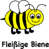 Fleissige Biene