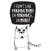 genervte Katze