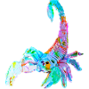 Bunter Skorpion