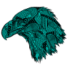 Turquoise eagle
