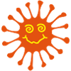smiling sun