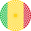 MALI LOVE HEART MANDALA