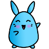 Chibi Anime Bunny - Dance T-Shirt