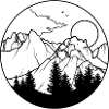 BERGPANORAMA BLACK