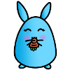 Chibi Anime Rabbit - Carrot T-Shirt