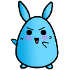 Chibi Anime Rabbit - Direction T-Shirt