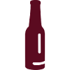 Bierflasche Smile