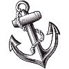 Anchor Tattoo Flash