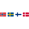 SCANDINAVIAN FLAGS