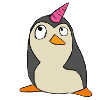 Penguin unicorn