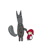 Der Wolf und Rotkäppchen