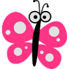 Butterfly pink