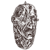 "Egg" (brown)