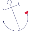 heart anchor