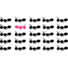 Be different ant pink