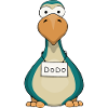 Dodo lustiger Vogel Geschenk