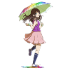 Rainbow Manga Girl 2
