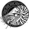 Celtic Nautilus (black / circle)