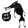 Wolf Woof !! T-shirt