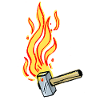 Flammenhammer Kraft