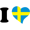 I love Sweden