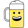 Fröhliches Bier