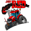 Just RED whiteborder