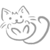 Graue Katze