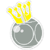 roi pétanque logo flex
