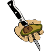 Avocado Hand 1