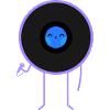 Pop vinyl disc music