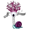 Flame songs backbone-snail