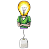 Bulb-doctoral teabag