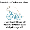 Rennmaus auf Rennrad